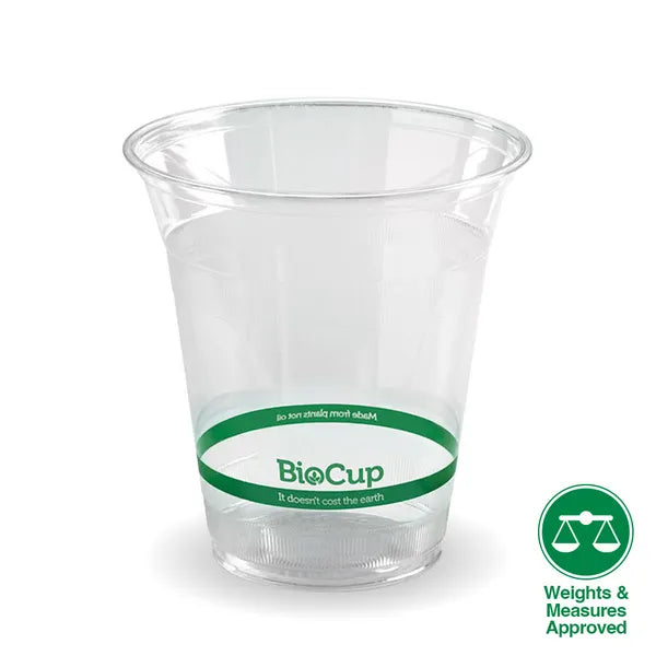 360ml Clear BioCup - Cafe Supply