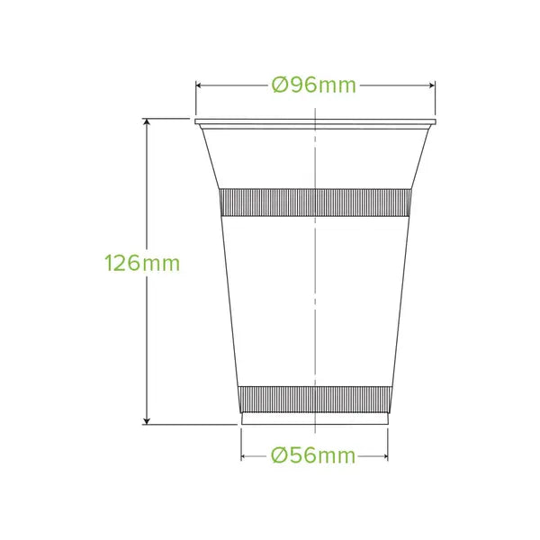 500ml Clear BioCup - Cafe Supply
