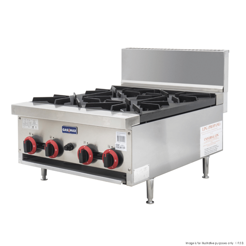 Gas Cook top 4 burner - RB-4E - Cafe Supply