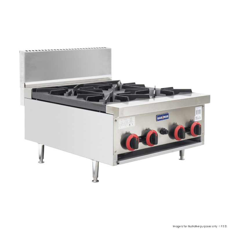 Gas Cook top 4 burner - RB-4E - Cafe Supply
