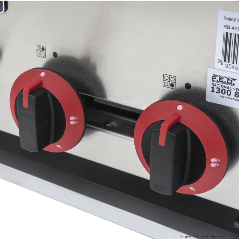 Gas Cook top 4 burner - RB-4E - Cafe Supply