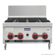 Gas Cook top 4 burner - RB-4E - Cafe Supply