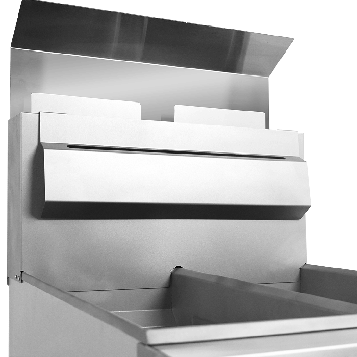 RC400TEULPG – Superfast ULPG Gas Tube Twin Vat Fryer