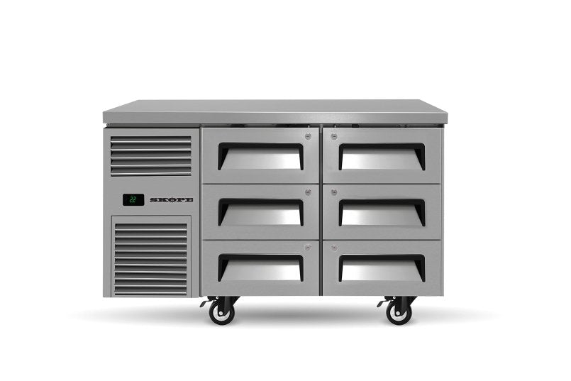 ReFlex 6 Drawer Underbench GN 1/1 Fridge – Northern Hospitality