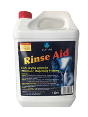 Rinse Aid - 5L Commercial Dishwasher Rinse - Cafe Supply
