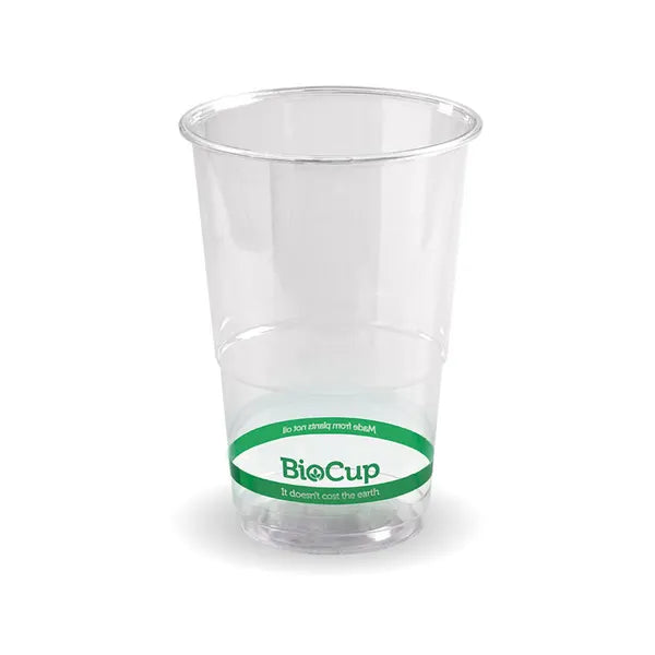 25 Pack - 280ml Clear BioCups