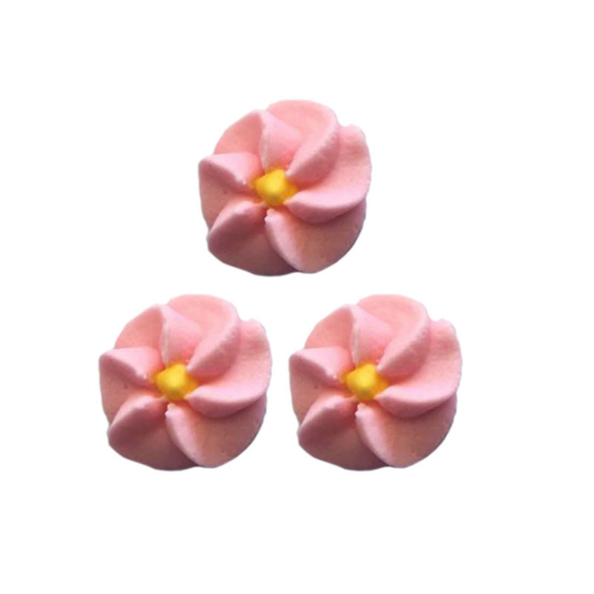 Icing Pink Drop Flowers 18mm (Packet of 50) - Cafe Supply