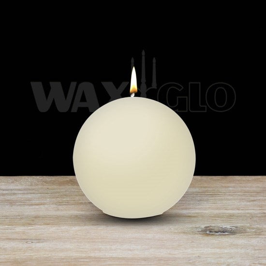 Unscented Ball Candles - Cafe Supply