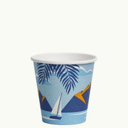 Single Wall EcoCup - Paradise Collection- FSC MIX 225ml - Cafe Supply