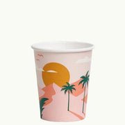 Single Wall EcoCup - Paradise Collection- FSC MIX 285ml - Cafe Supply