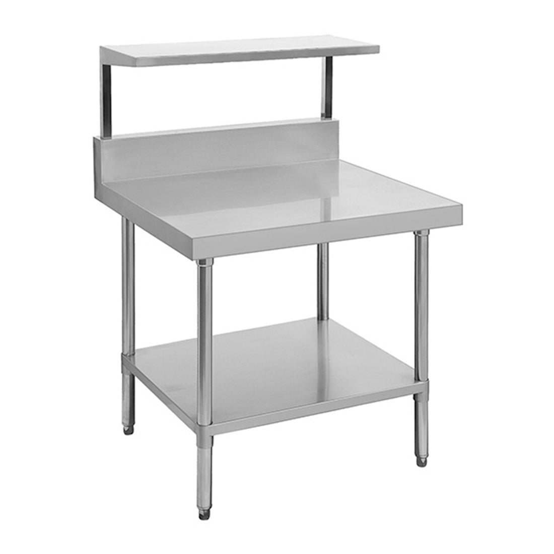SMB-7-0900 – Heavy Duty Salamander Bench with Shelf Braces - Cafe Supply