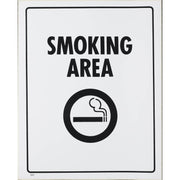 S/Adh Sign Smoking Area 290x230 - Cafe Supply