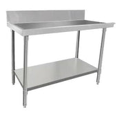 STAINLESS STEEL DISHWASHER BENCH OUTLET WAT6120L - Cafe Supply