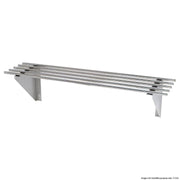 Stainless Steel Pipe Wallshelf WSP1 - Cafe Supply