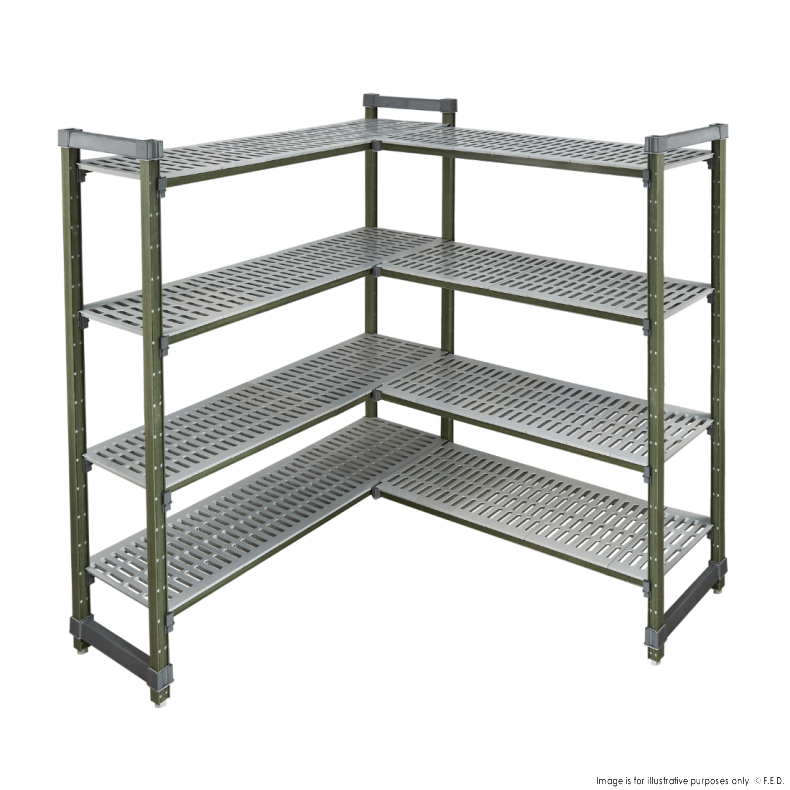Modular Systems Poly Coolroom Shelving Add-On Kit – PCA24/36