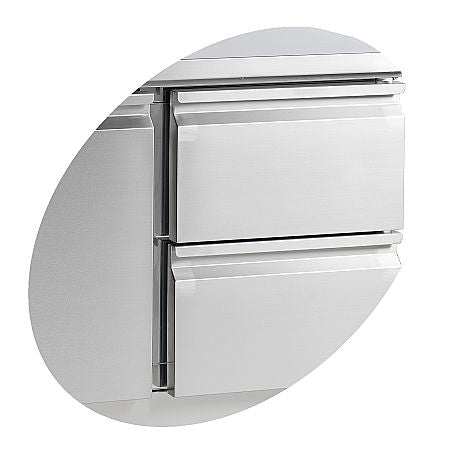 Tefcold Prep Counter SS Gastro range - Cafe Supply