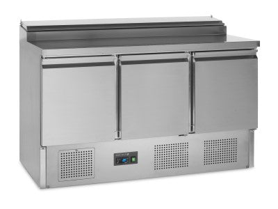 Tefcold Prep Counter SS Gastro range - Cafe Supply
