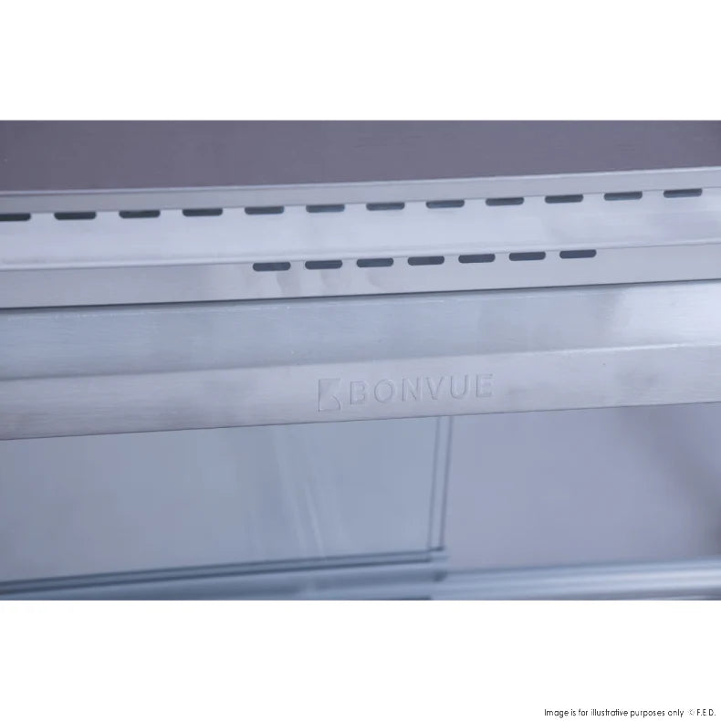 Bonvue Angled Countertop Wet and Dry Bain Marie - Cafe Supply
