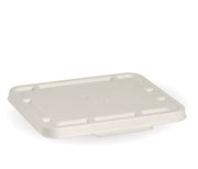 TWO & THREE COMPARTMENT WHITE TAKEAWAY BASE LID - Cafe Supply