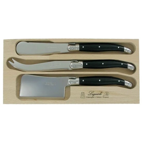 Verdier 3 Pc Cheese W B/K Black - Cafe Supply