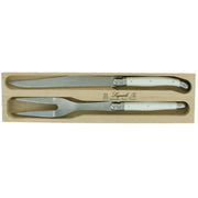 VERDIER CARVING SET WHITE - Cafe Supply