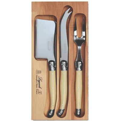 VERDIER CHEESE SET IVORY 3PC