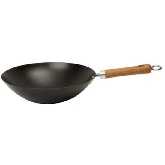 Wok Star 12"/30Cm Non-Stick Carbon Steel - Cafe Supply